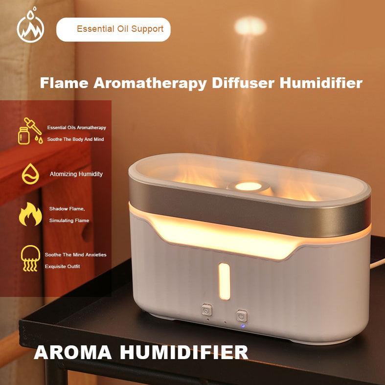 Jellyfish Flame Lamp Humidifier