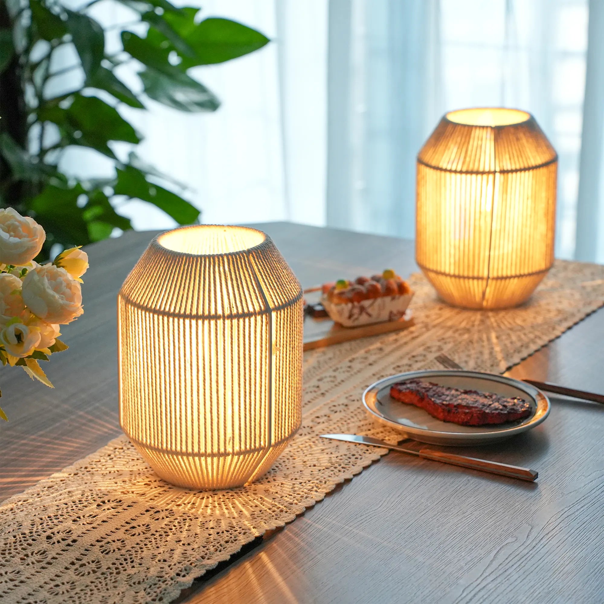 Wooden Table Lamps